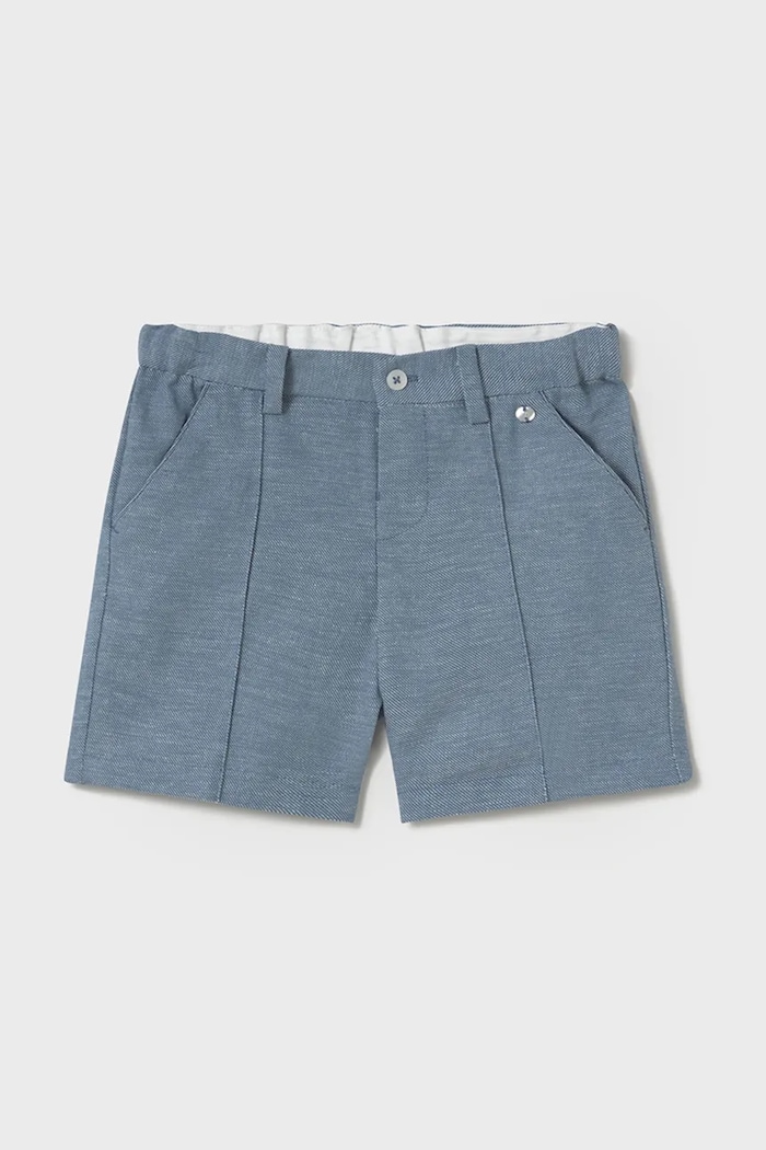 Παιδικό λινό σορτς Mayoral casual μπλε 1240.3A.Baby.PPYA