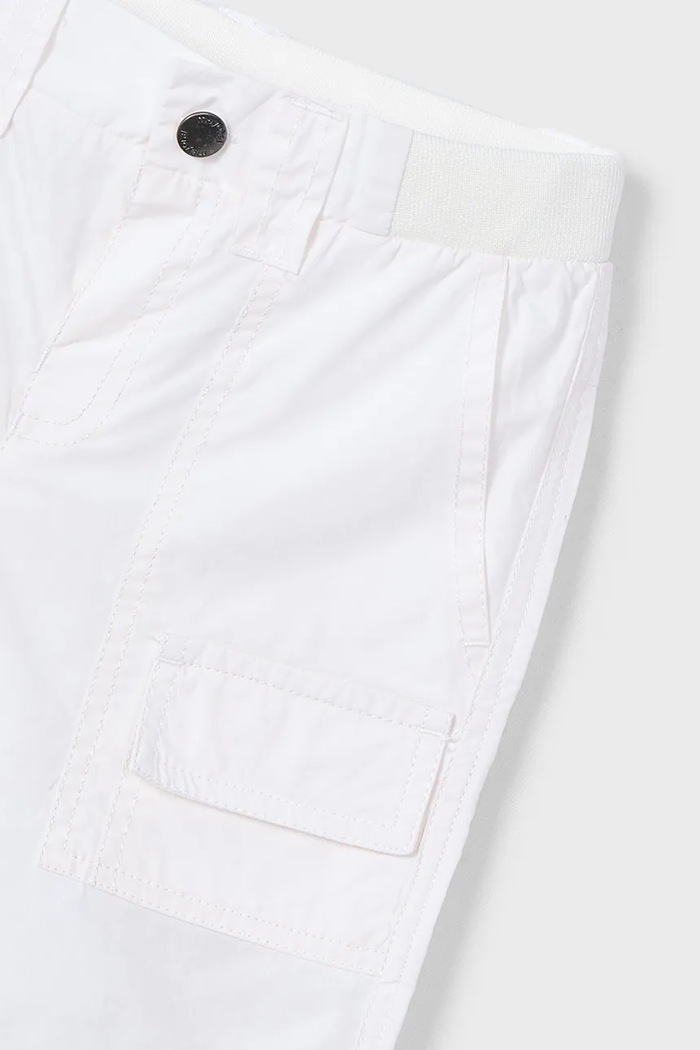 Mayoral shorts bambino/a bianco 3223.5E.Mini.PPYA