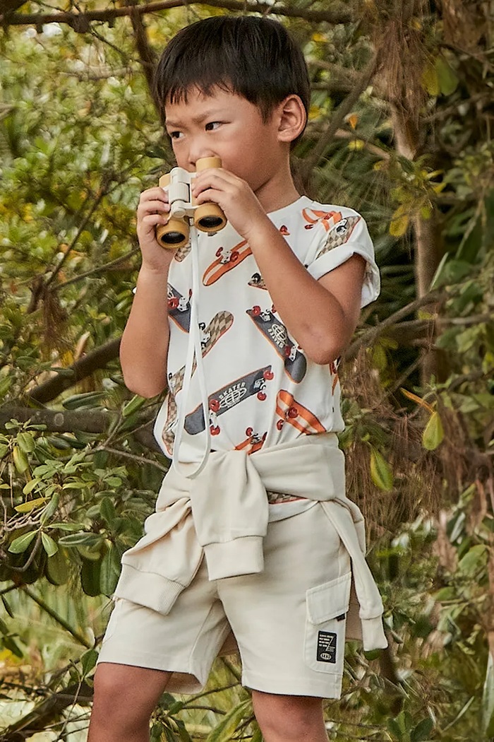 Mayoral szorty dziecięce cargo 3225.5G.Mini.PPYA beżowy
