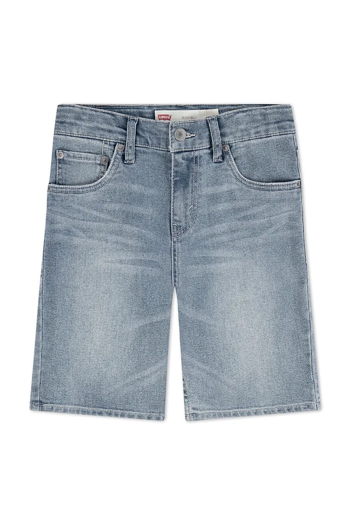 Detské rifľové krátke nohavice Levi's NEW 511 SLIM FIT DENIM SHORT 8EM374 modrá SS26