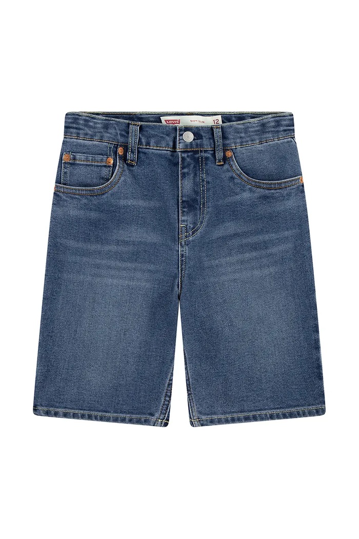 Detské rifľové krátke nohavice Levi's NEW 511 SLIM FIT DENIM SHORT 8EM374 modrá SS26