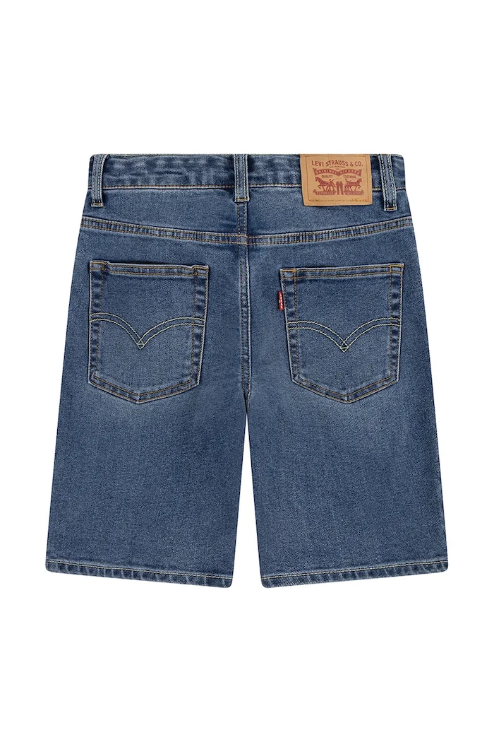 Chlapec Detské rifľové krátke nohavice Levi's NEW 511 SLIM FIT DENIM SHORT 8EM374 modrá