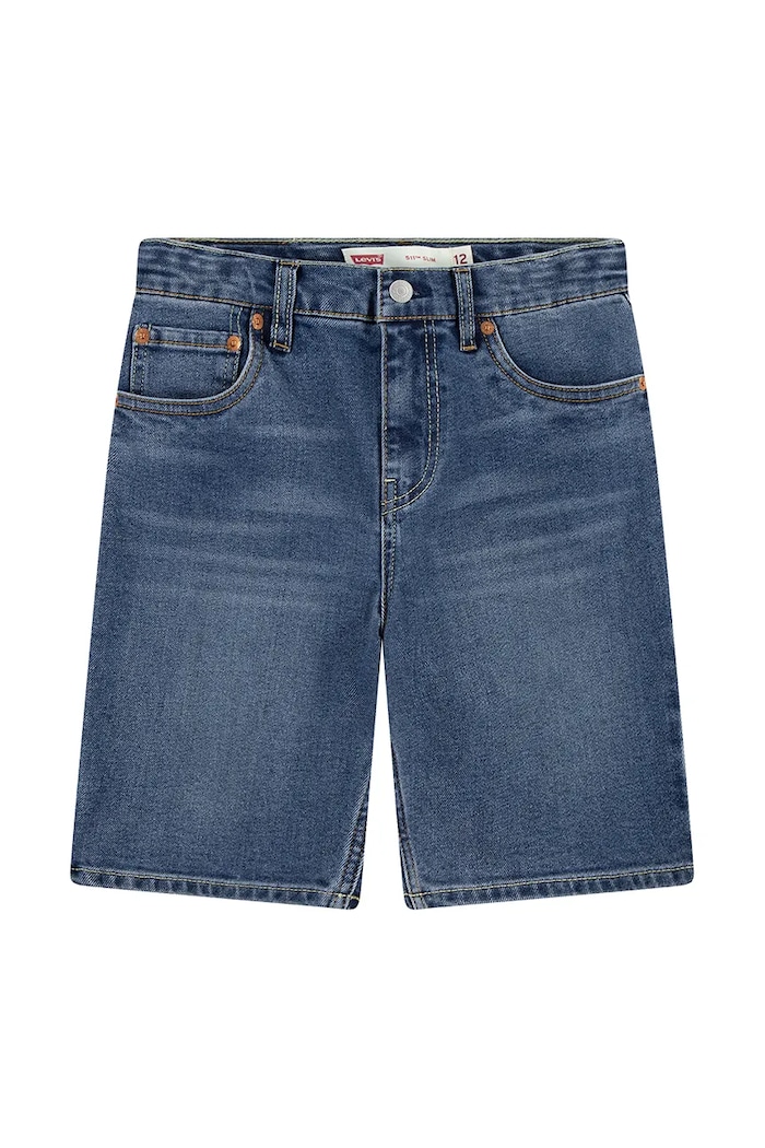 Levi's szorty jeansowe dziecięce NEW 511 SLIM FIT DENIM SHORT 9EM374 niebieski SS26