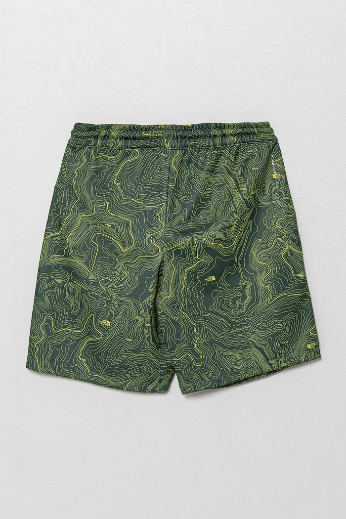 The North Face szorty dziecięce NEVER STOP SHORT NF0A86U464T1 zielony SS25