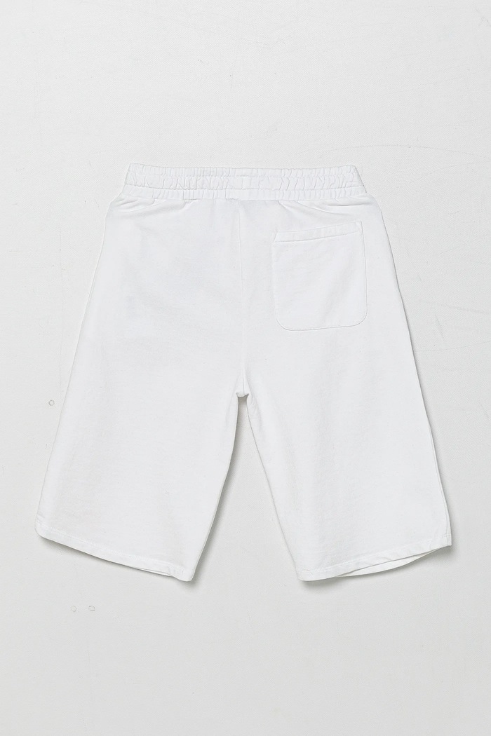 Guess pantaloni scurți din bumbac pentru copii L5GD06.KA6R4.PPYA alb SS25