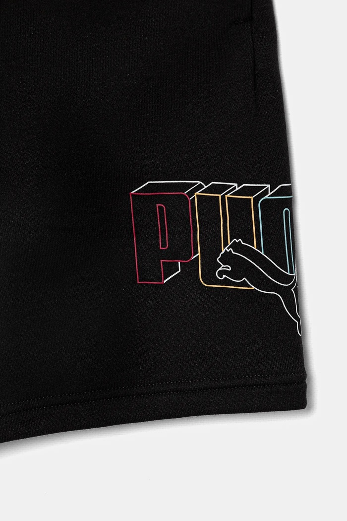 CHLAPEC Dětské kraťasy Puma ESS LOGO LAB Execution Shorts TR 685859 černá
