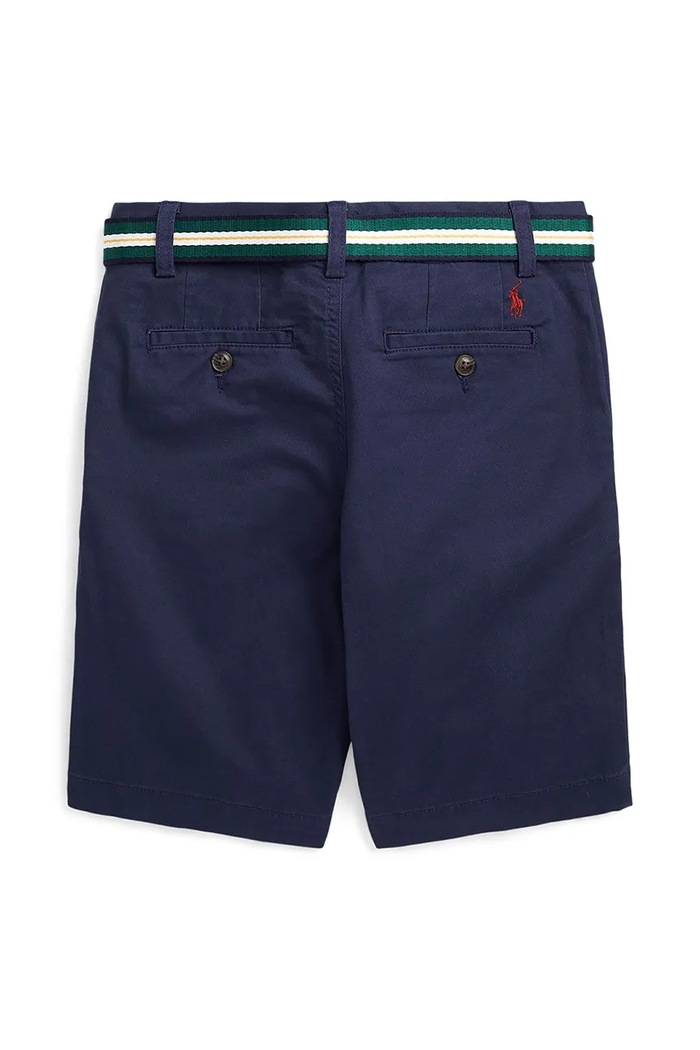 Polo Ralph Lauren szorty bawełniane dziecięce 323863960003 granatowy SS26