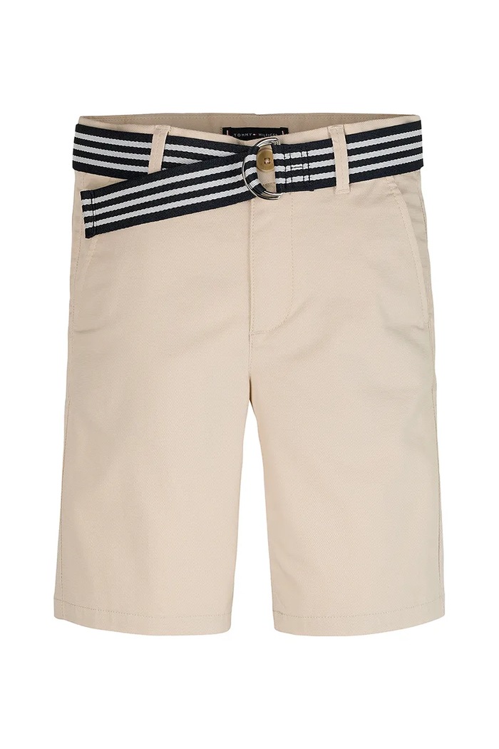 Šortky Tommy Hilfiger KB0KB09474.128.176.PPYA béžová SS25