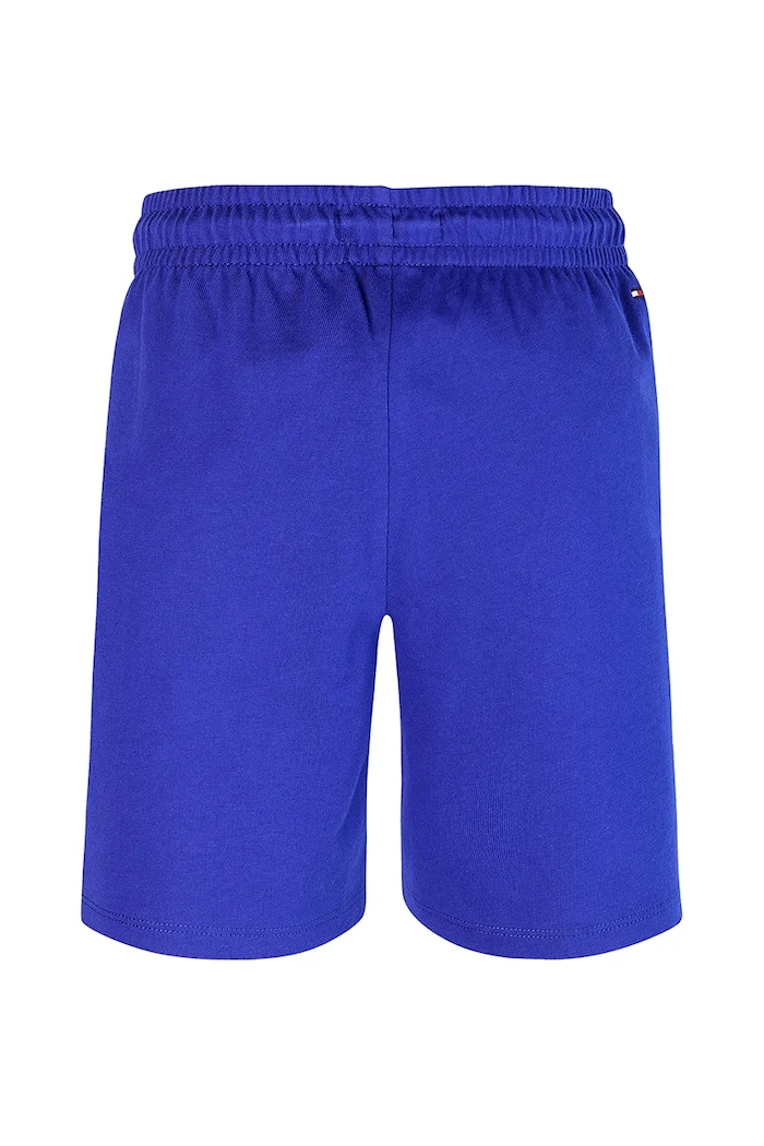 Chlapec Detské bavlnené šortky Tommy Hilfiger KB0KB09477.98.122.PPYA fialová