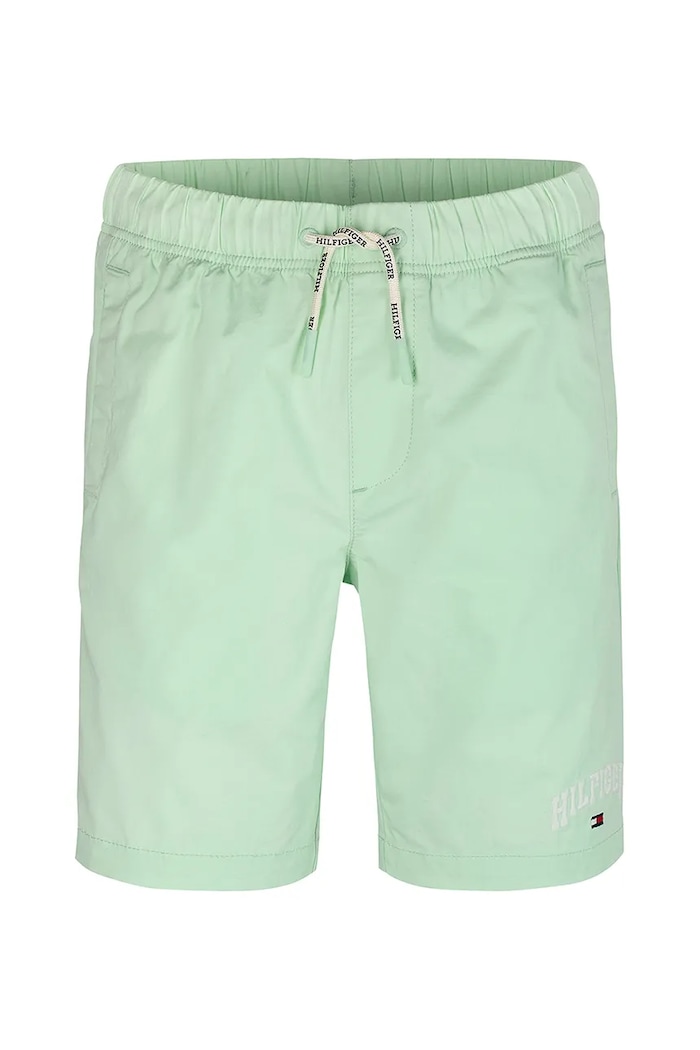 Tommy Hilfiger pantaloni scurți KB0KB09642.98.122.PPYA verde SS25