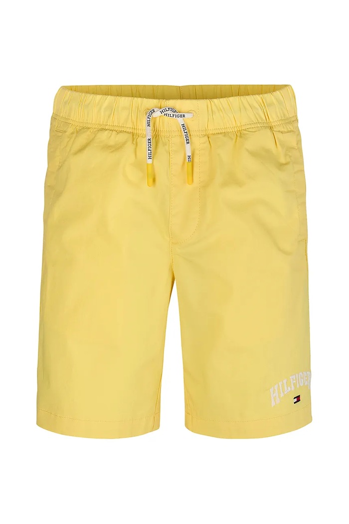 Šortky Tommy Hilfiger KB0KB09642.98.122.PPYA žltá SS25
