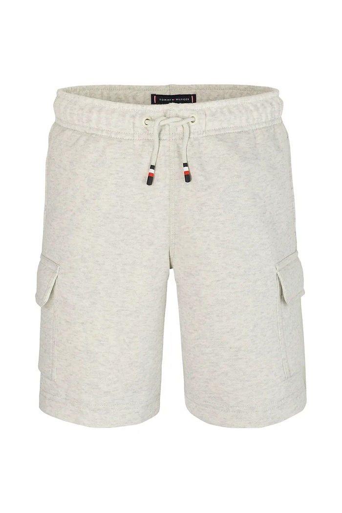 Tommy Hilfiger pantaloni scurti copii KB0KB09659.PPYA alb SS25