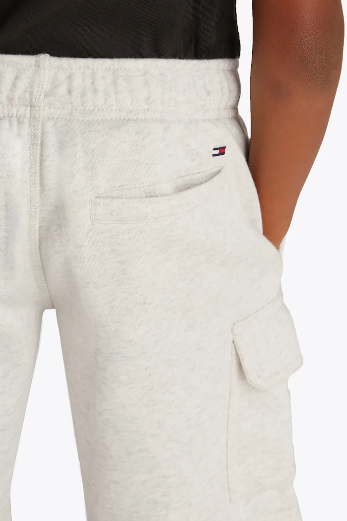 Tommy Hilfiger pantaloni scurti copii KB0KB09659.PPYA alb