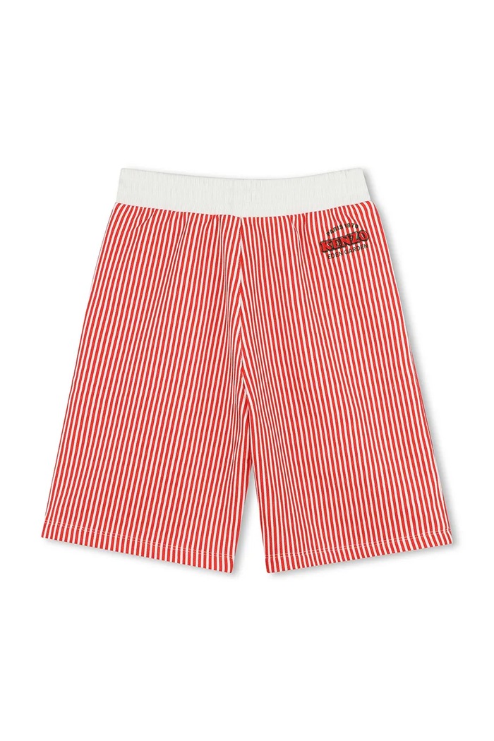 Dječje pamučne kratke hlače Kenzo Kids K61121.162 crvena SS25