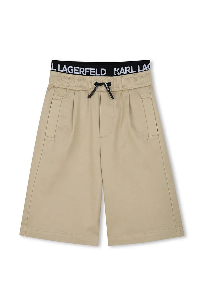 Karl Lagerfeld gyerek rövidnadrág Z30566.114.150 bézs SS25