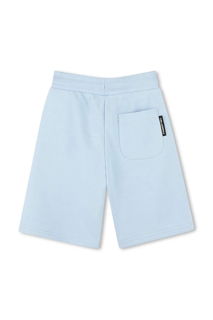 Παιδικό σορτς Karl Lagerfeld Z30413.114.150 μπλε SS25