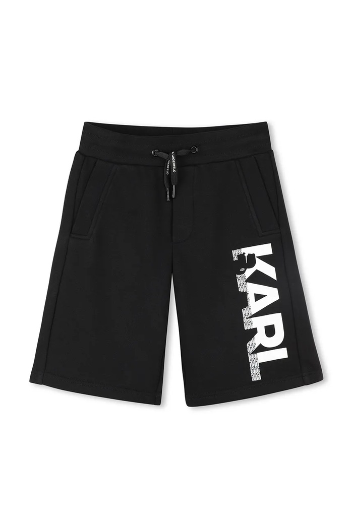 Karl Lagerfeld szorty dziecięce Z30413.114.150 czarny SS25