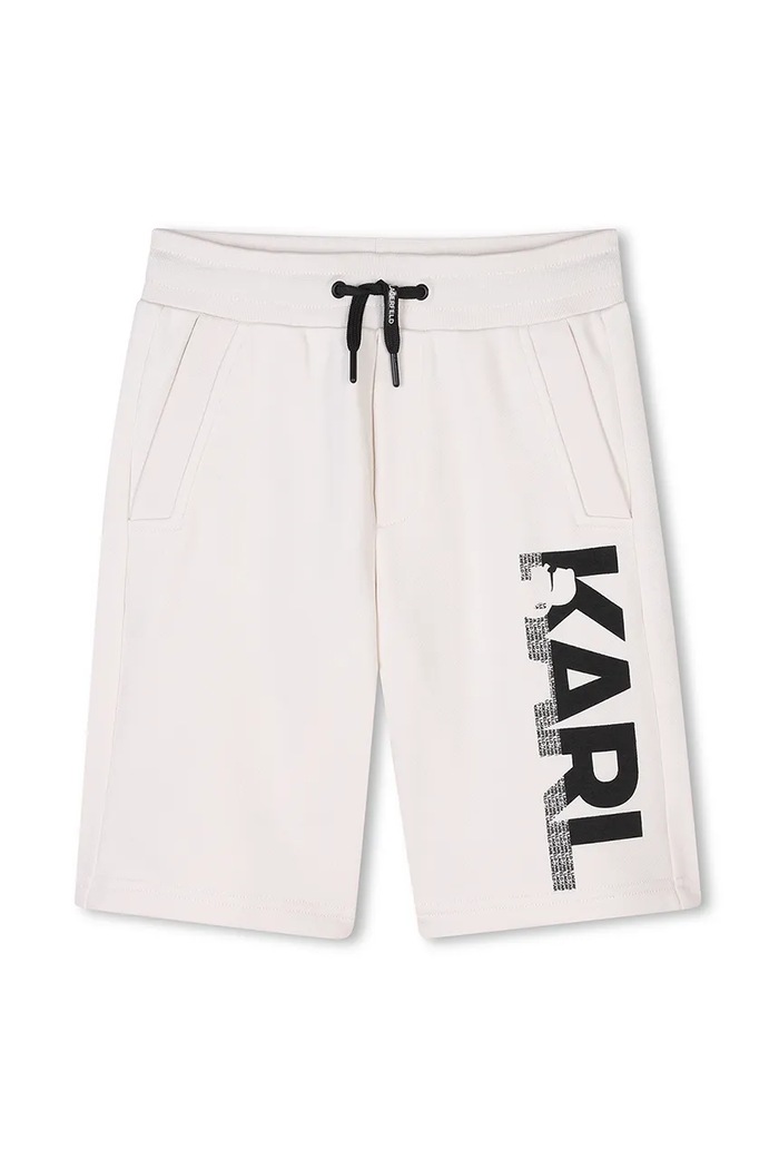 Karl Lagerfeld szorty dziecięce Z30413.162.174 beżowy SS25