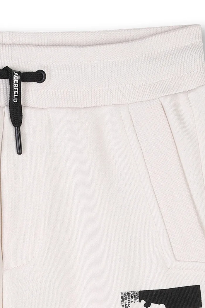 Karl Lagerfeld szorty dziecięce beżowy Z30413.162.174