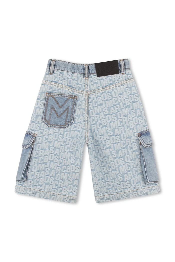 Dětské riflové kraťasy Marc Jacobs W60489.114.150 modrá SS25