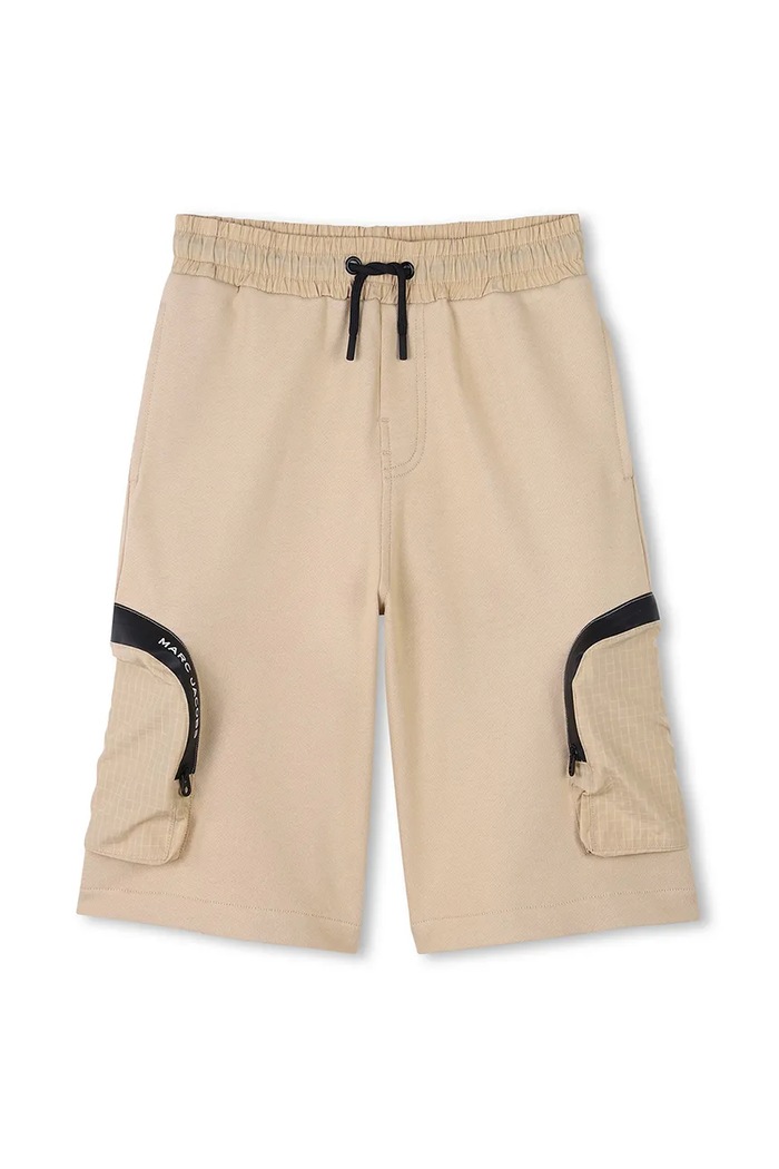 Marc Jacobs pantaloni scurți din bumbac pentru copii W60491.114.150 bej SS25