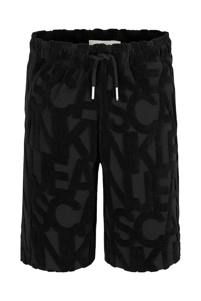 Calvin Klein Jeans pantaloni scurti copii IB0IB02426.PPYA negru SS25