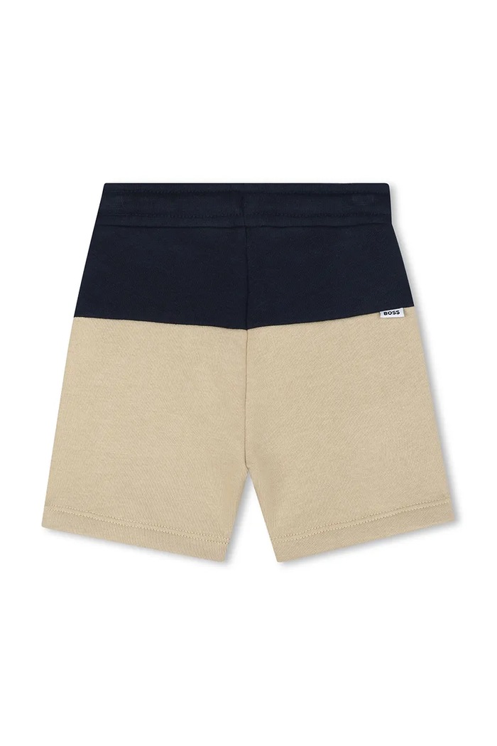 BOSS pantaloni scurti bebe J52085.67.81 bej SS25