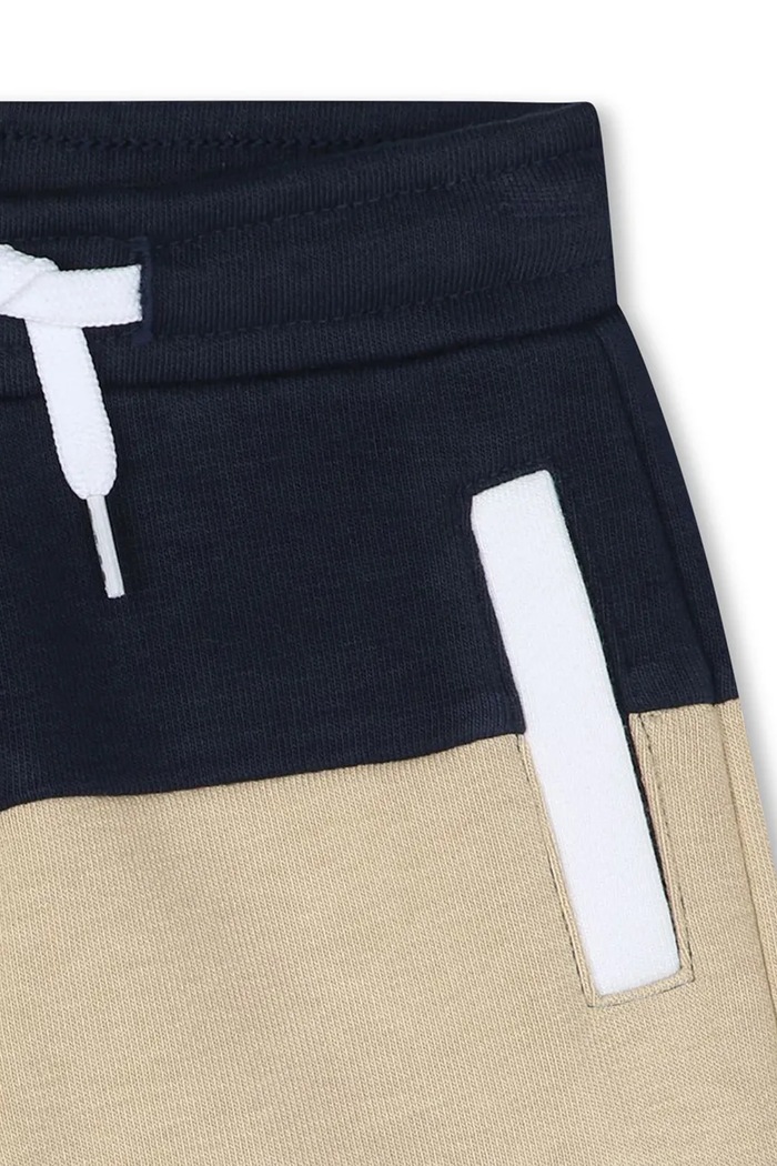 Băieți BOSS pantaloni scurti bebe J52085.67.81 bej
