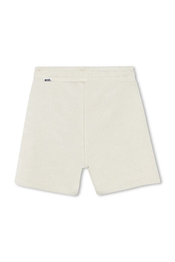 BOSS pantaloni scurti bebe J52086.67.81 bej SS25