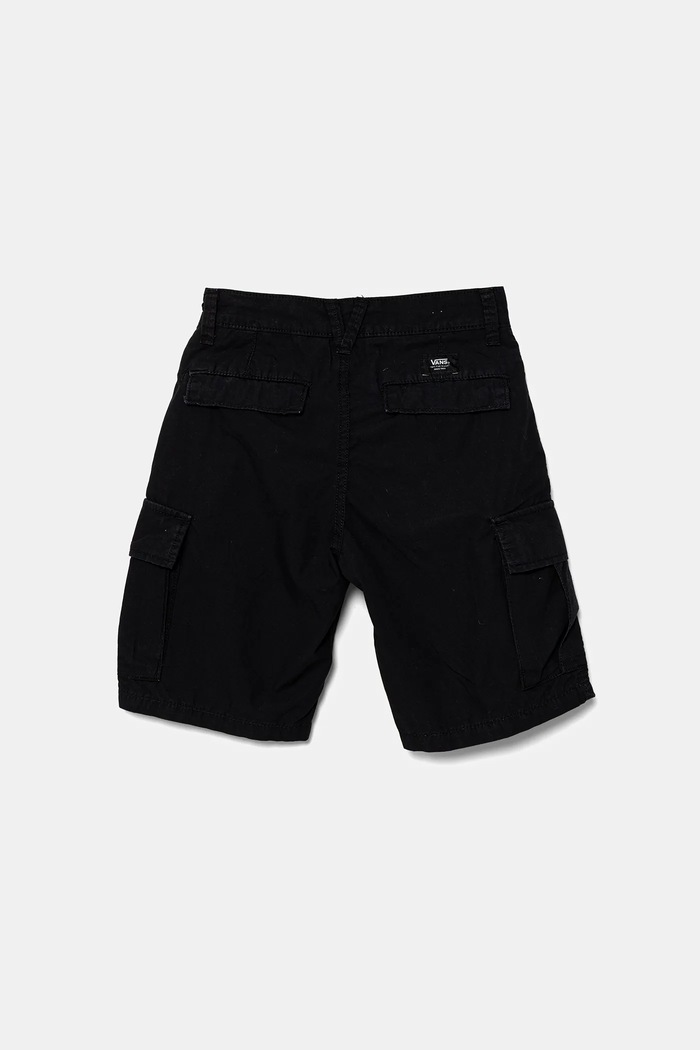 Vans Szorty bawełniane dziecięce Service Cargo Short VN0007Z6BLK1 czarny SS25