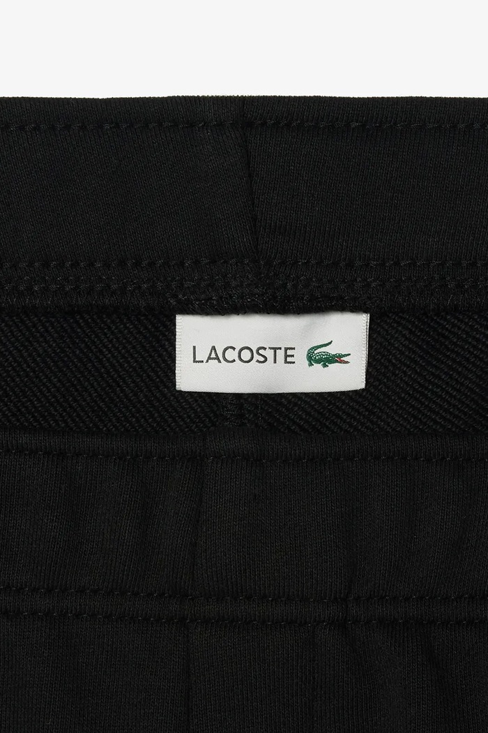 Lacoste gyerek pamut rövidnadrág fekete GJ7372