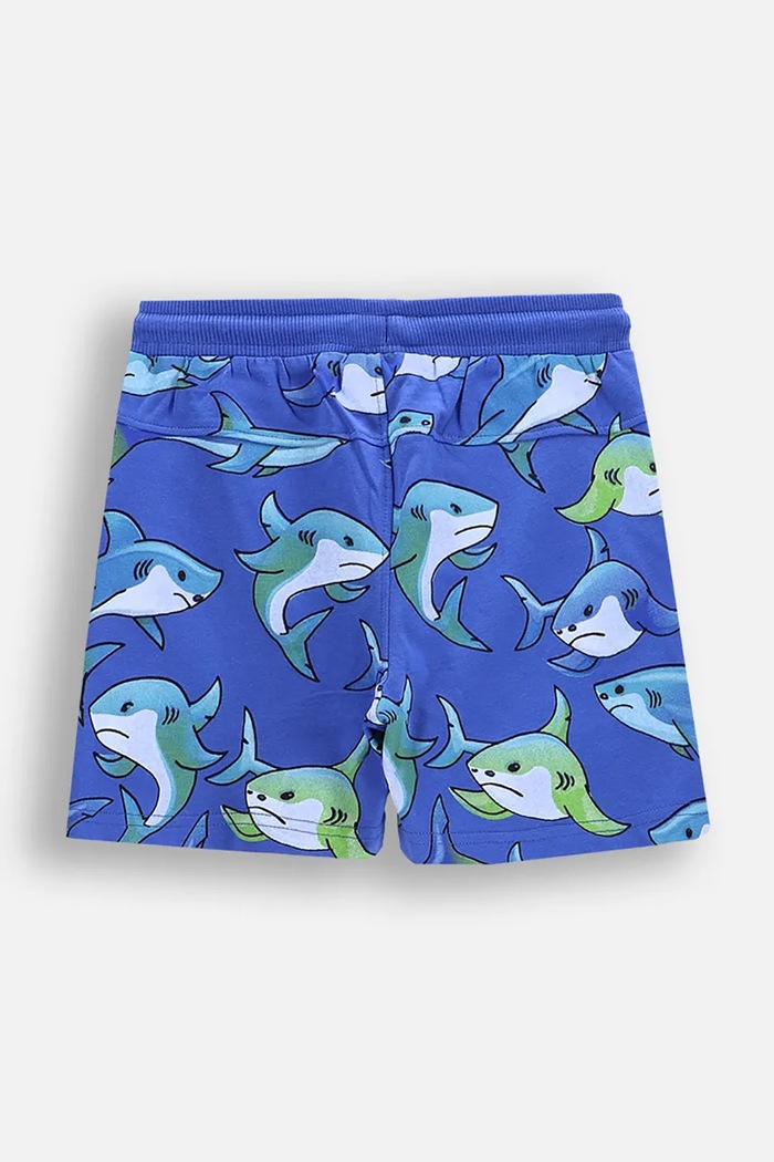 Coccodrillo pantaloncini in cotone WC5121401IBK blu SS25