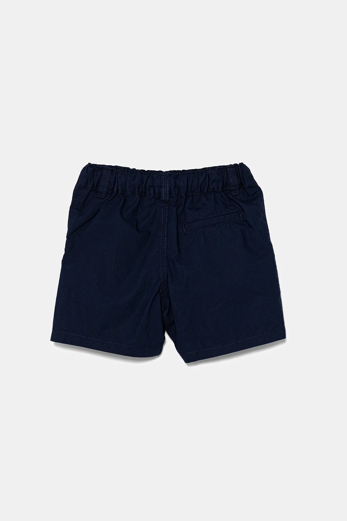 Dječje pamučne kratke hlače United Colors of Benetton 4AC7G902O.P.Seasonal mornarsko plava SS25