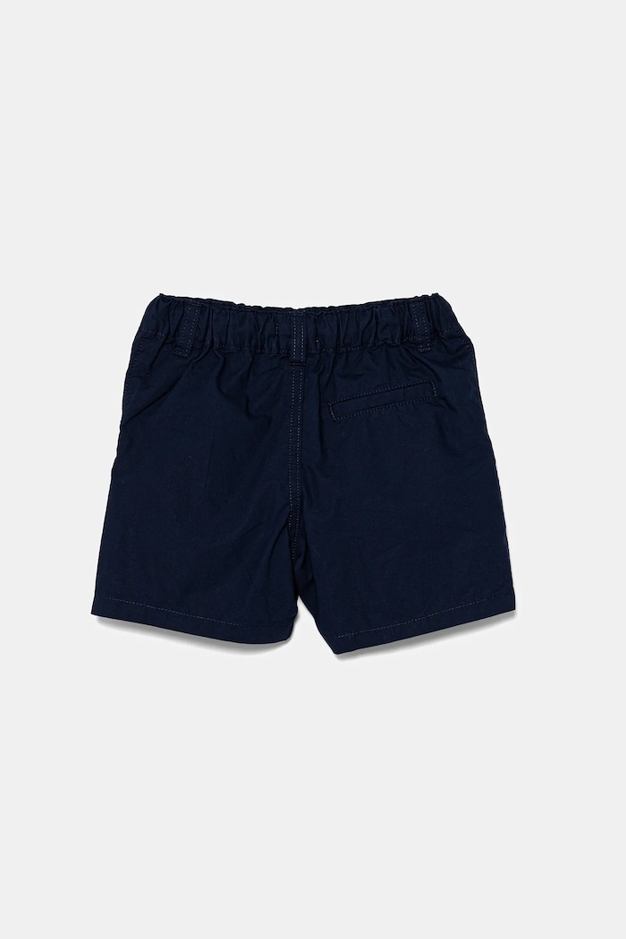 Dječje pamučne kratke hlače United Colors of Benetton 4AC7G902O.P.Seasonal mornarsko plava SS25