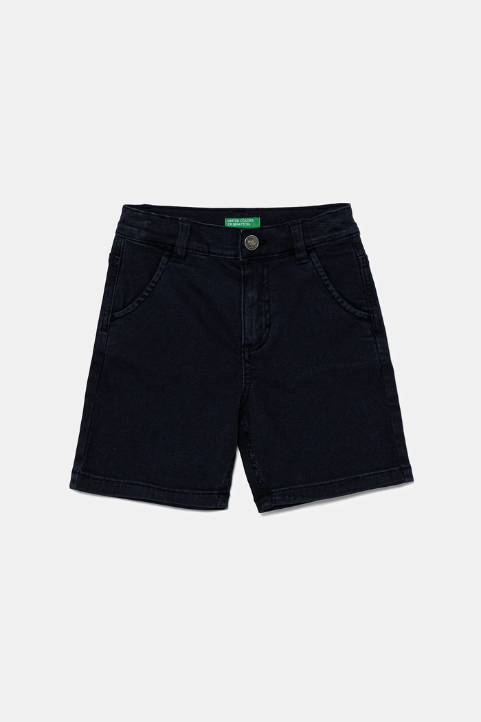 United Colors of Benetton szorty jeansowe dziecięce casual granatowy 4QNJG902M.P.Seasonal