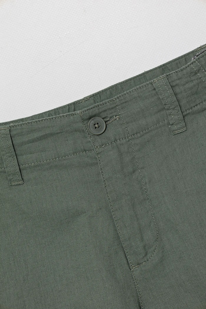 CHLAPEC Dětské plátěné šortky United Colors of Benetton 43WBC901E.G.Seasonal zelená