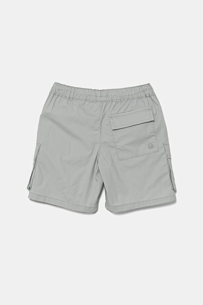 Dětské kraťasy United Colors of Benetton 4L2VG902V.P.Seasonal šedá SS25