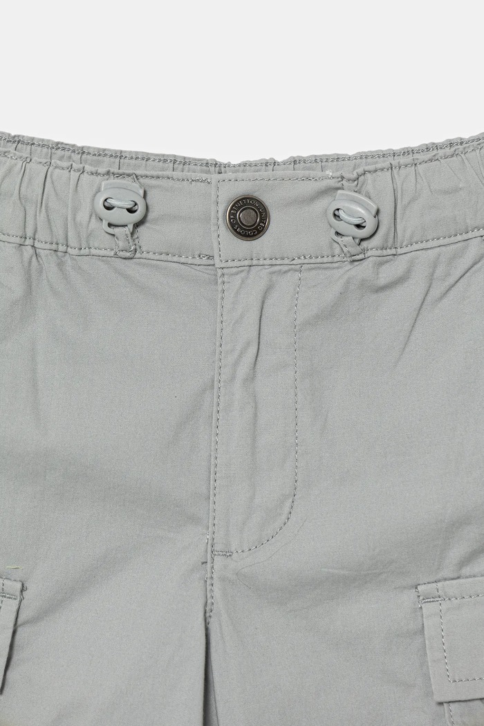 CHLAPEC Dětské kraťasy United Colors of Benetton 4L2VG902V.P.Seasonal šedá