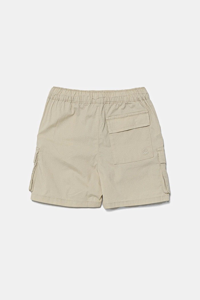 Παιδικό σορτς United Colors of Benetton 4L2VG902V.P.Seasonal μπεζ SS25