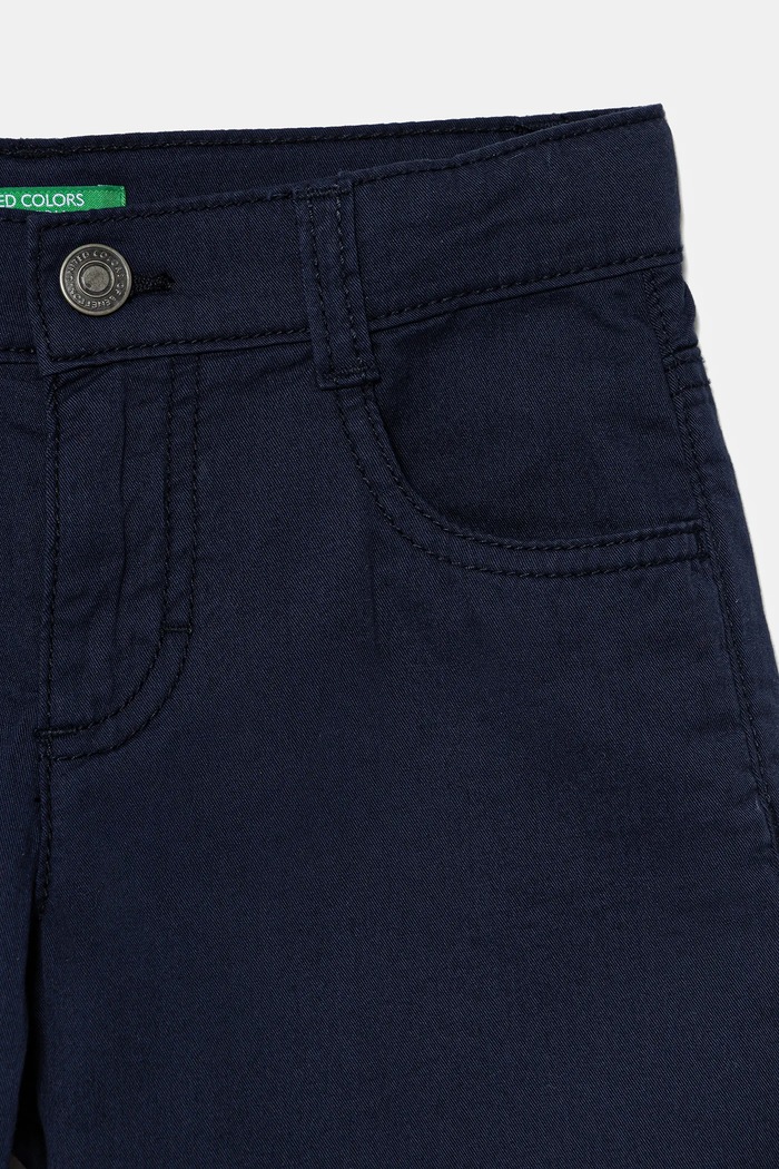 CHLAPEC Dětské bavlněné šortky United Colors of Benetton 47RGG901Y.P.Seasonal námořnická modř