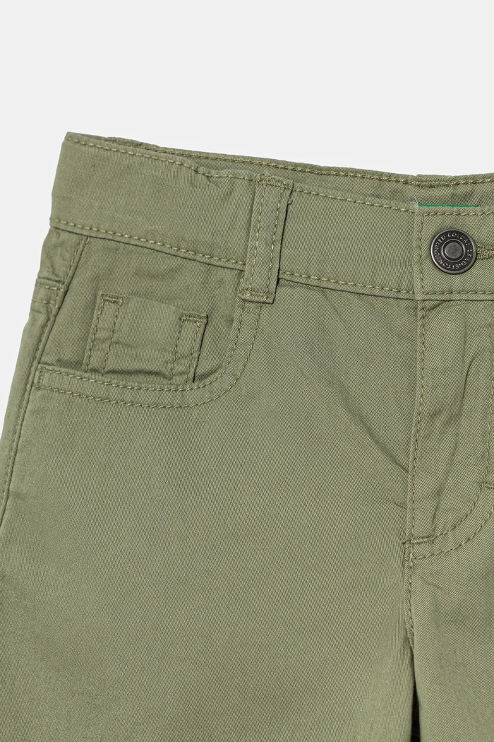 CHLAPEC Dětské bavlněné šortky United Colors of Benetton 47RGG901Y.P.Seasonal zelená