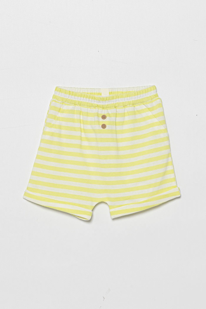 Kratke pamučne hlače za bebe United Colors of Benetton casual zelena 34LPA900I.W.Seasonal