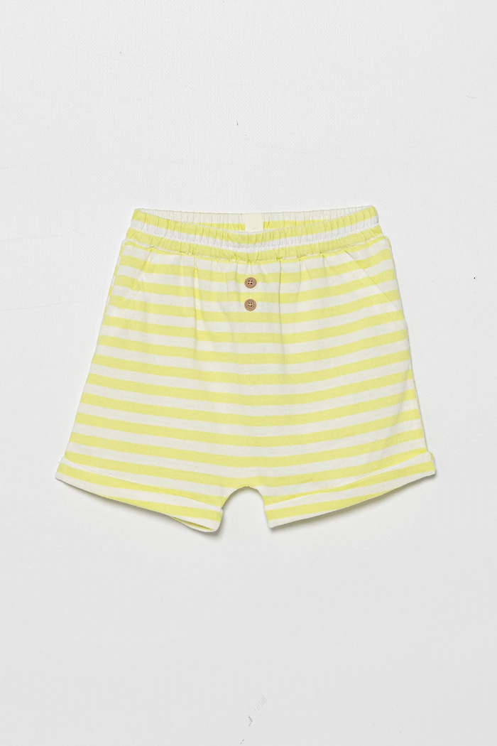 Kratke pamučne hlače za bebe United Colors of Benetton casual zelena 34LPA900I.W.Seasonal