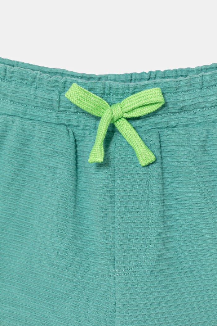 CHLAPEC Dětské bavlněné šortky United Colors of Benetton 38OHG901V.P.Seasonal tyrkysová