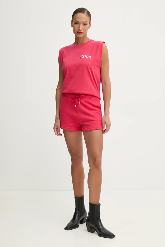 Pinko szorty 104284.A2BZ czerwony SS25