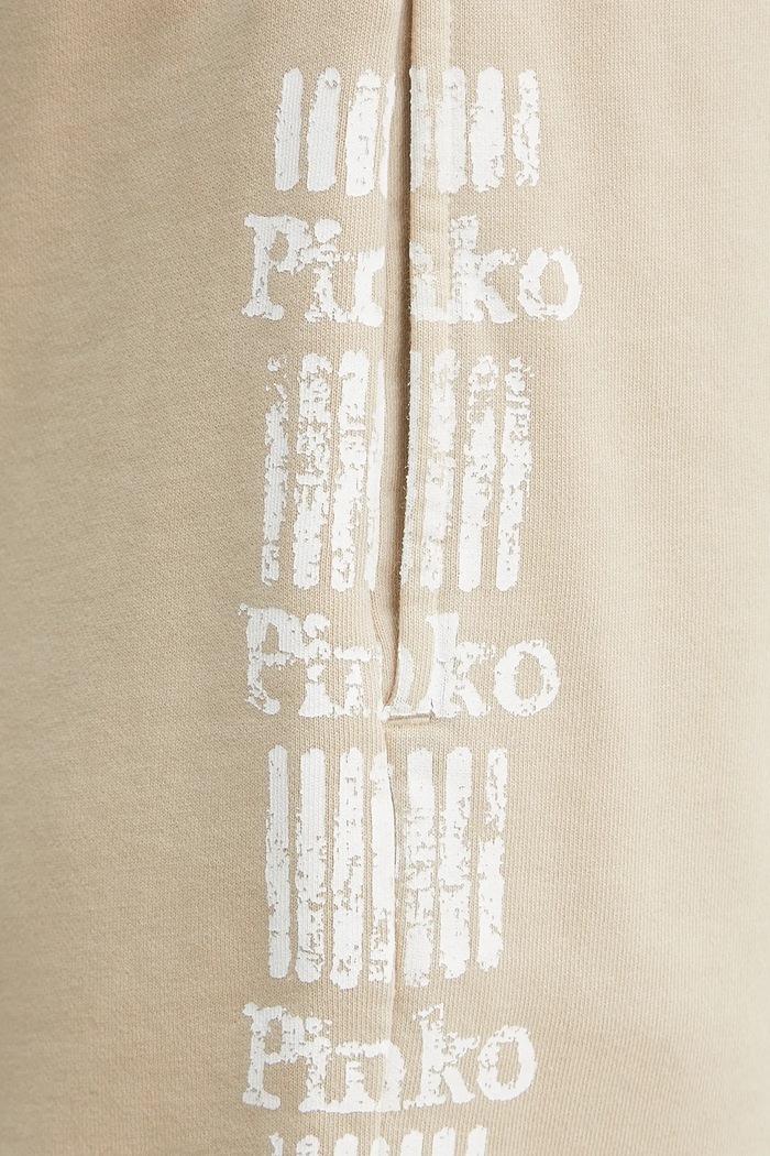 Памучен къс панталон Pinko 104619.A2CV бежов