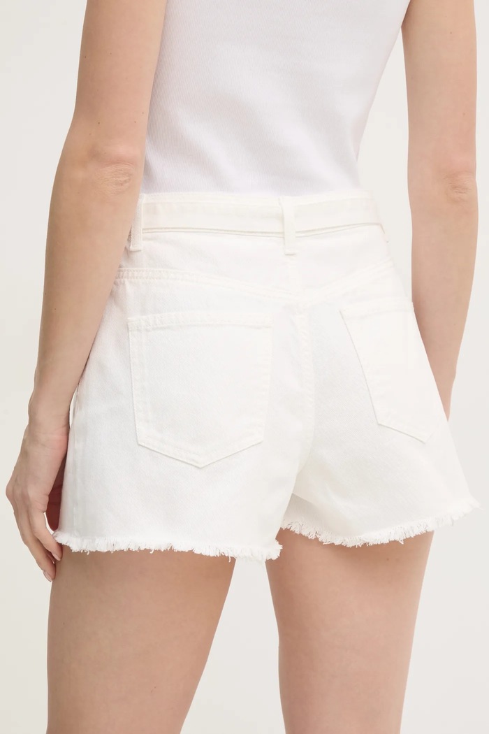 Odzież Twinset szorty jeansowe 251TP2593 beżowy