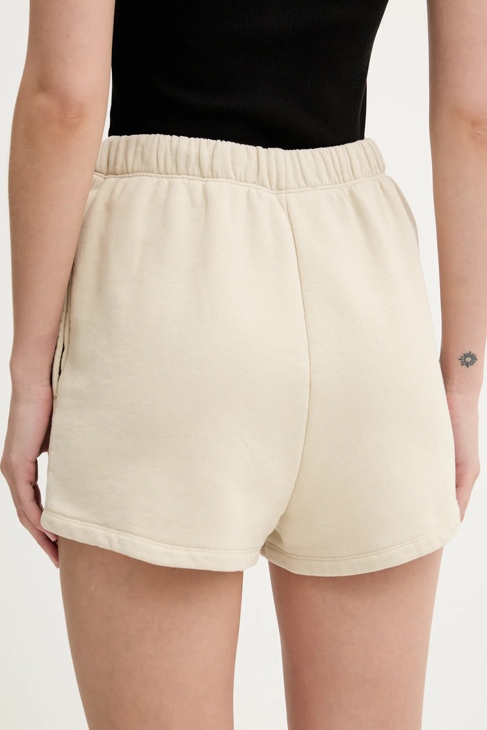 IRO pantaloni scurți din bumbac bej WF30OCRESIA