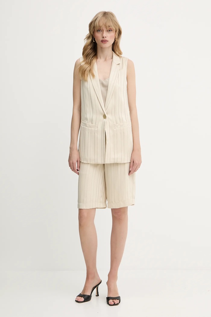 Kratke hlače Armani Exchange XW000483.AF12744 bež SS25