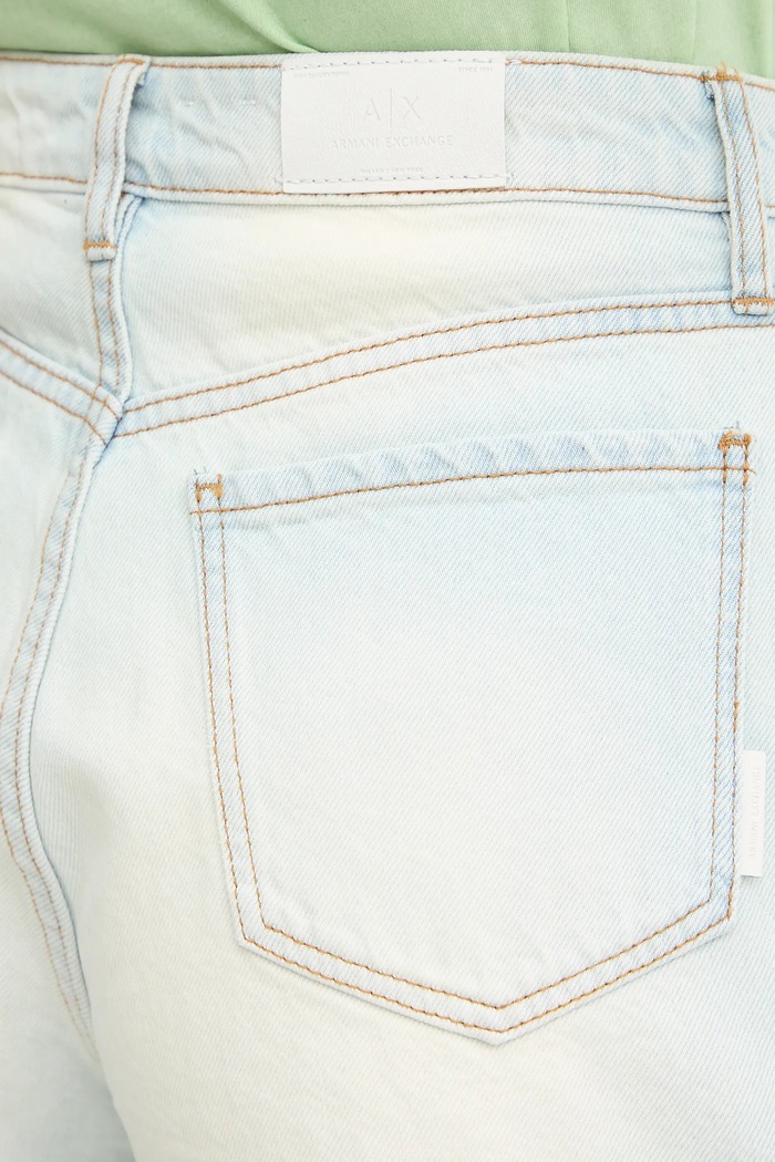 Armani Exchange szorty jeansowe niebieski XW000135.AF12855